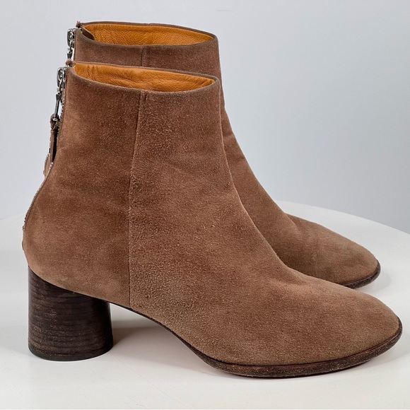 Rag & Bone Fleur Suede Ankle Boot Bootie Brown Boho Bohemian Fall Leather 6.5 - Picture 3 of 16